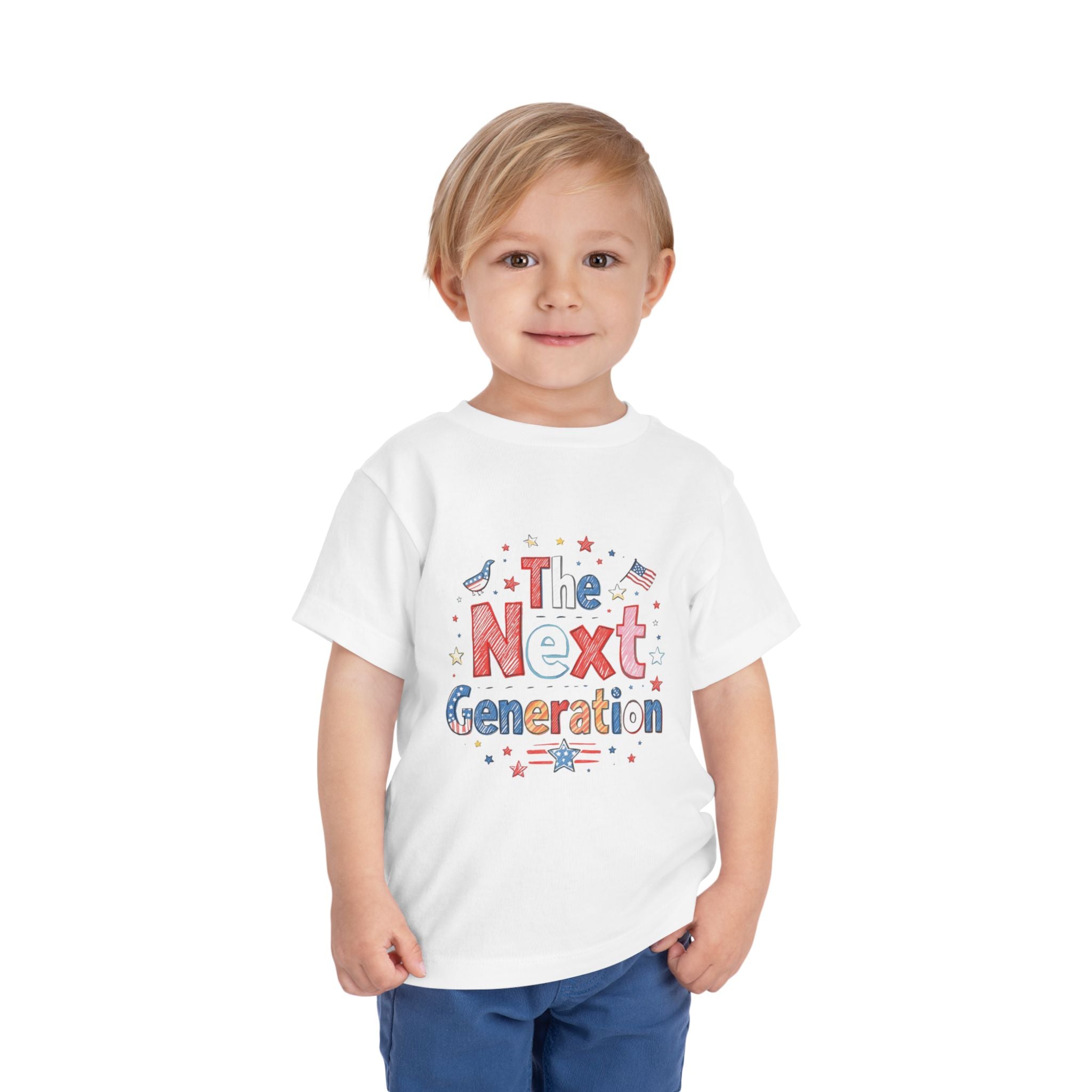 The Next Generation Toddler Tee 🇺🇸 | America 250 Kids Shirt | Patriotic Toddler T-Shirt