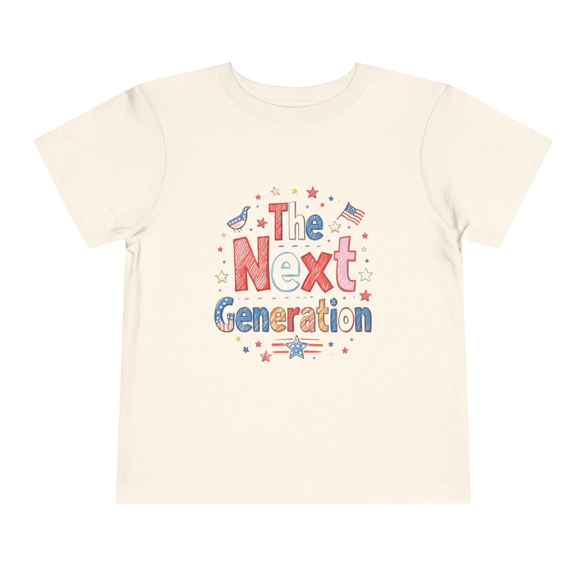 The Next Generation Toddler Tee 🇺🇸 | America 250 Kids Shirt | Patriotic Toddler T-Shirt