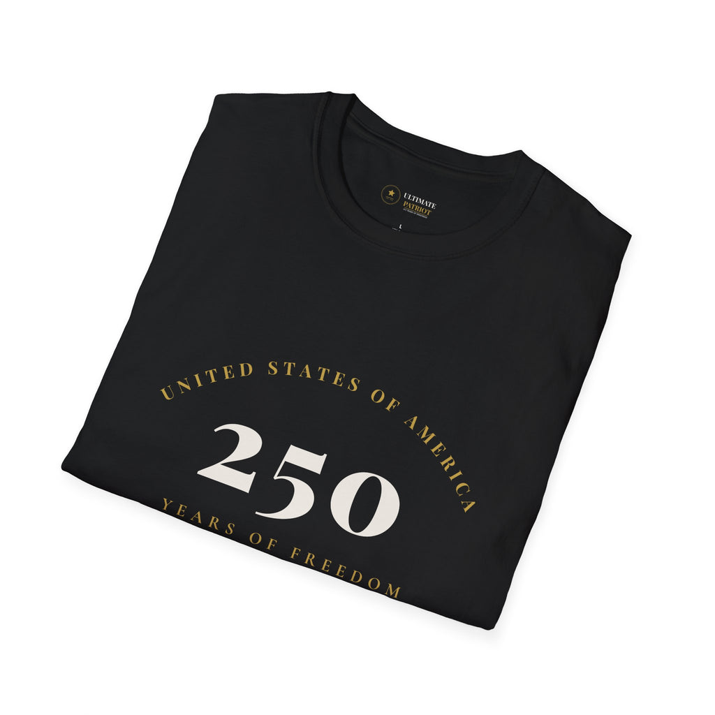 250th Birthday of America T-Shirt — USA Bicentennial Celebration Tee