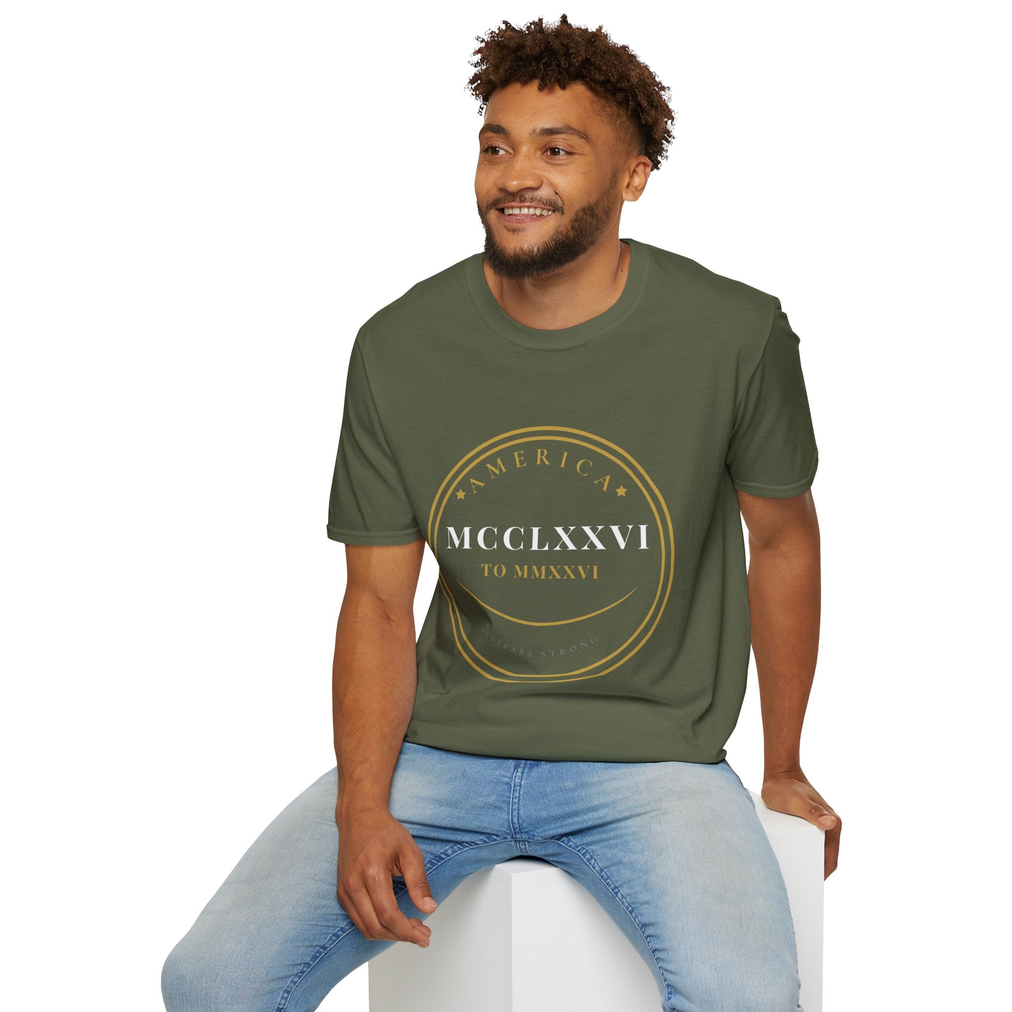 America 250th Anniversary T-Shirt — Roman Seal 1776–2026
