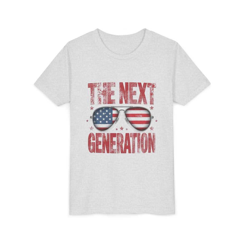 The Next Generation Tee 🕶️🇺🇸 | Youth & Teen Patriotic Shirt | America 250 Streetwear Tee