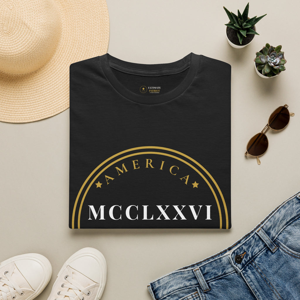 America 250th Anniversary T-Shirt — Roman Seal 1776–2026