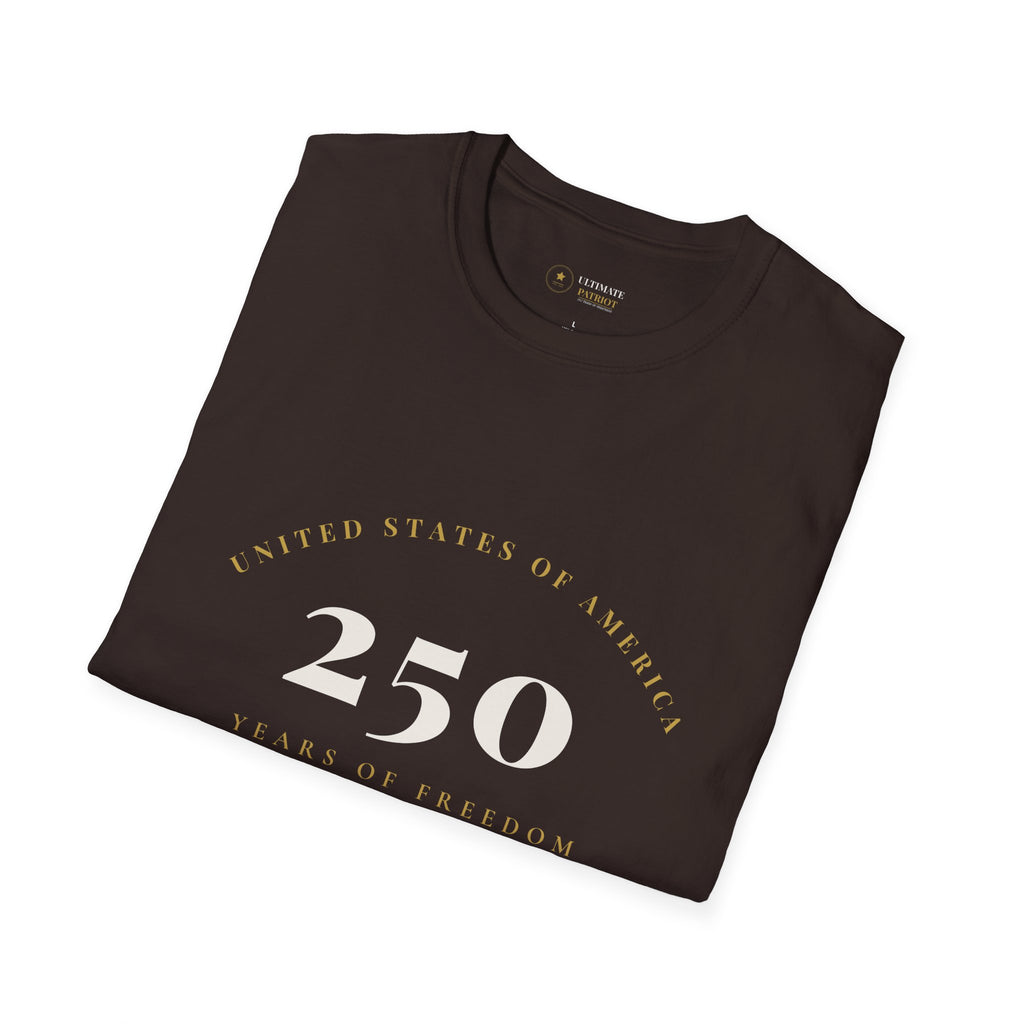 250th Birthday of America T-Shirt — USA Bicentennial Celebration Tee