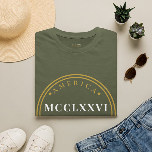America 250th Anniversary T-Shirt — Roman Seal 1776–2026