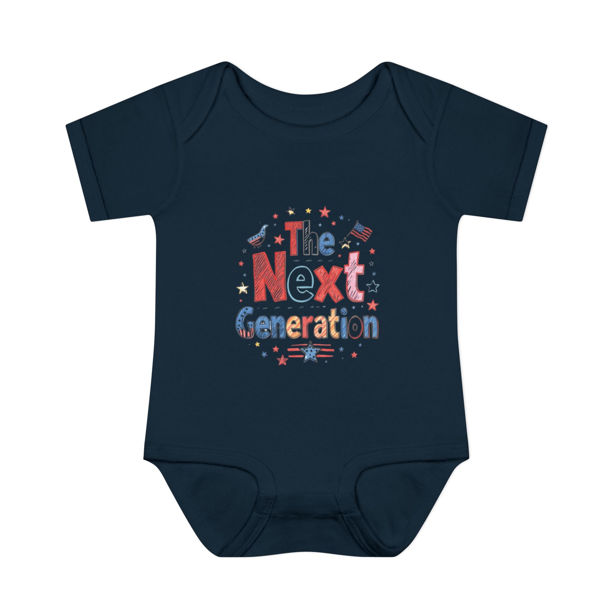 The Next Generation Baby Onesie 🇺🇸 | America 250 Infant Bodysuit | Patriotic Baby Outfit