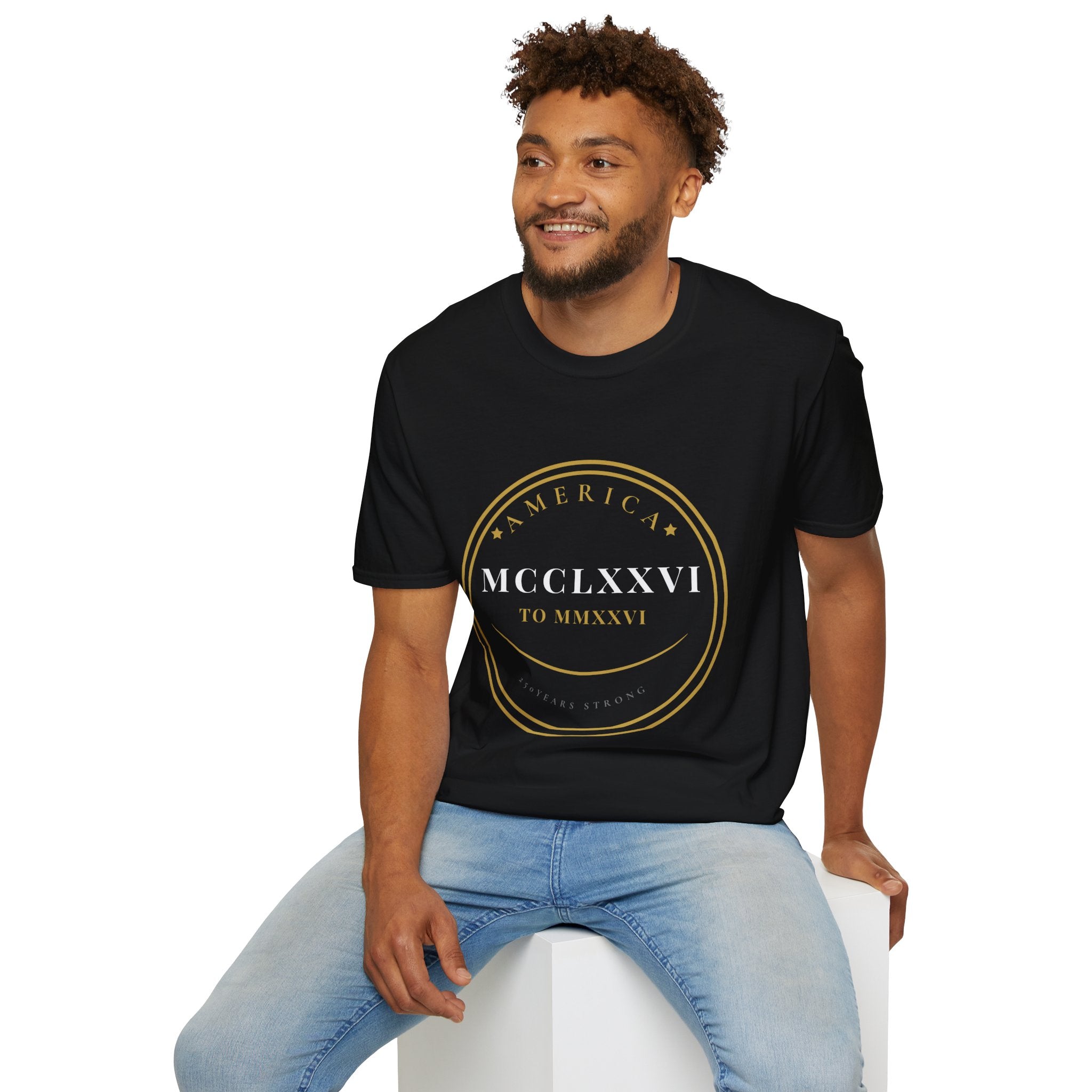 America 250th Anniversary T-Shirt — Roman Seal 1776–2026