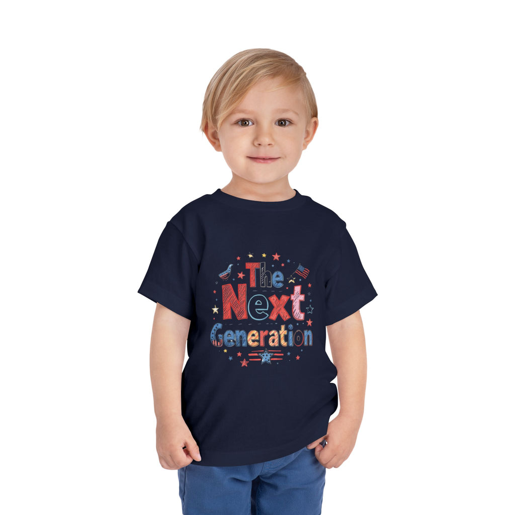 The Next Generation Toddler Tee 🇺🇸 | America 250 Kids Shirt | Patriotic Toddler T-Shirt