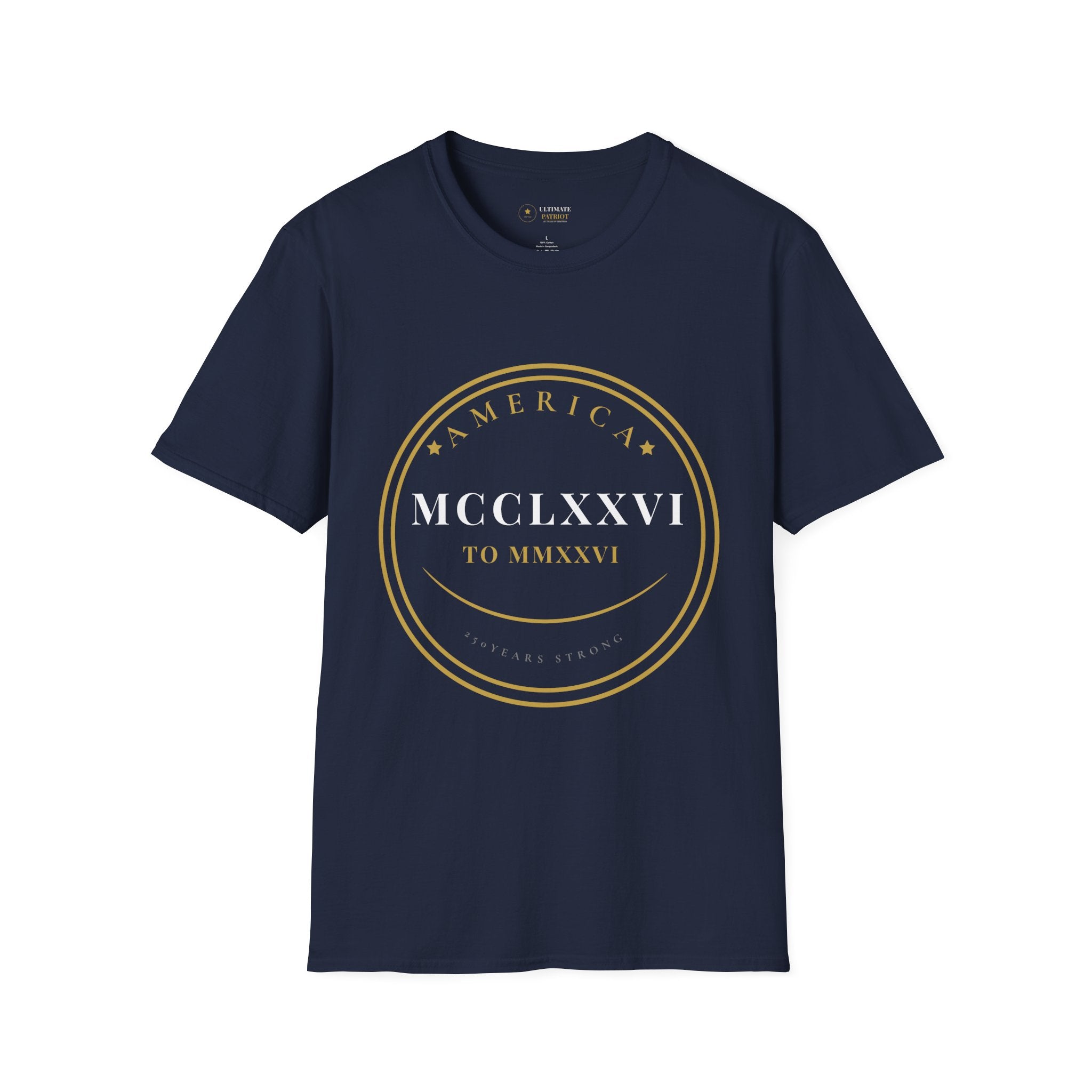 America 250th Anniversary T-Shirt — Roman Seal 1776–2026
