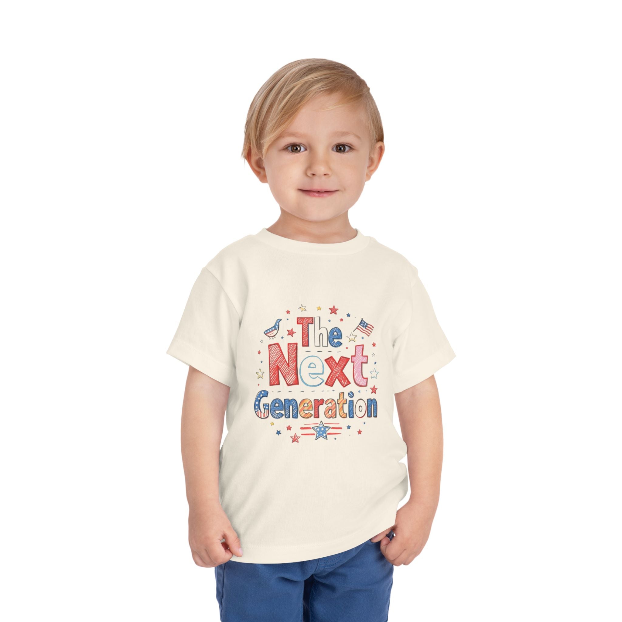 The Next Generation Toddler Tee 🇺🇸 | America 250 Kids Shirt | Patriotic Toddler T-Shirt
