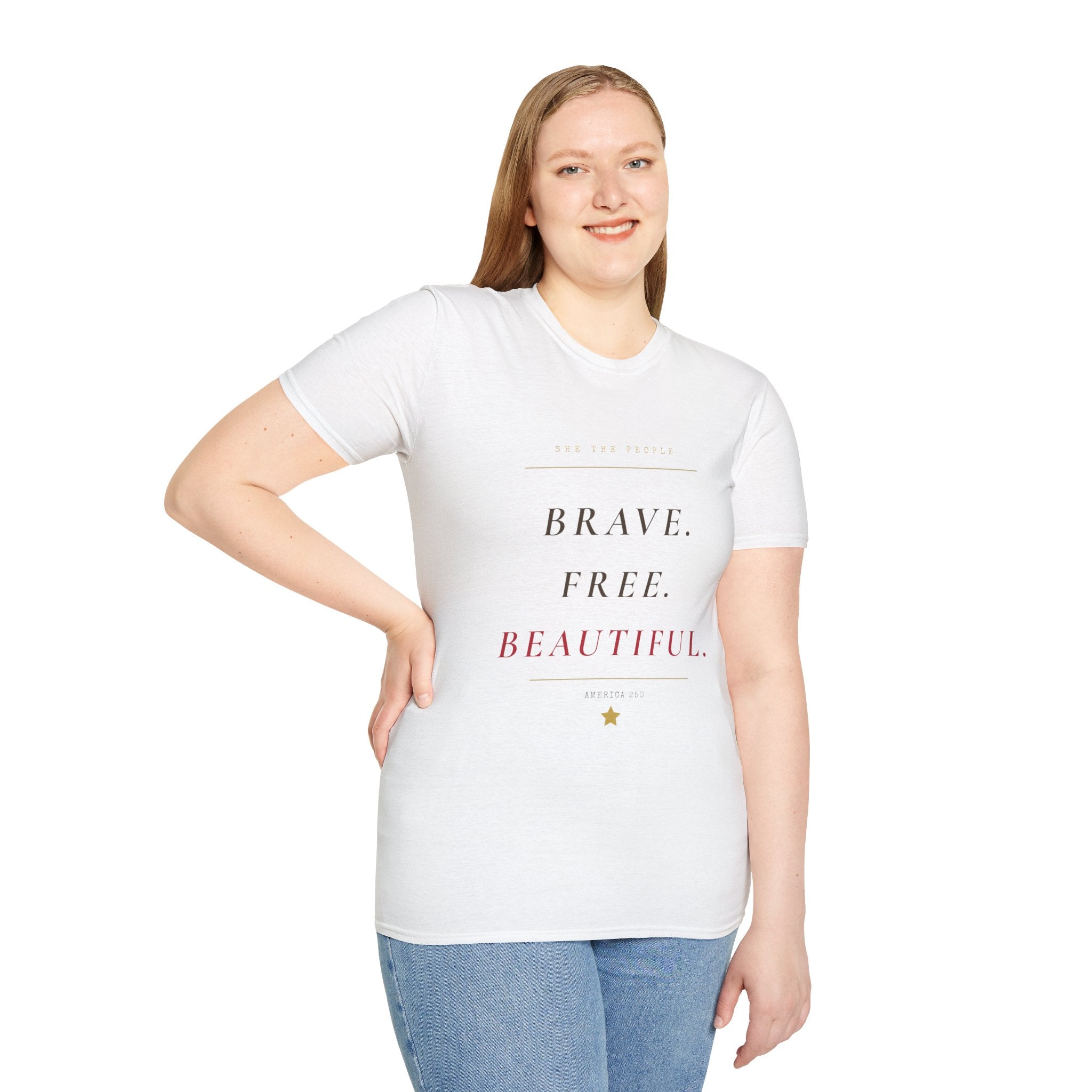 Brave, Free, Beautiful - 250th America Tee