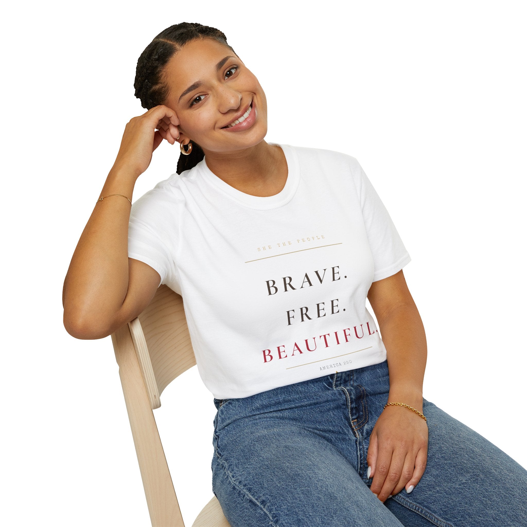 Brave, Free, Beautiful - 250th America Tee