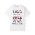 Unisex "Land of the Free" T-shirt, America's 250th Birthday,