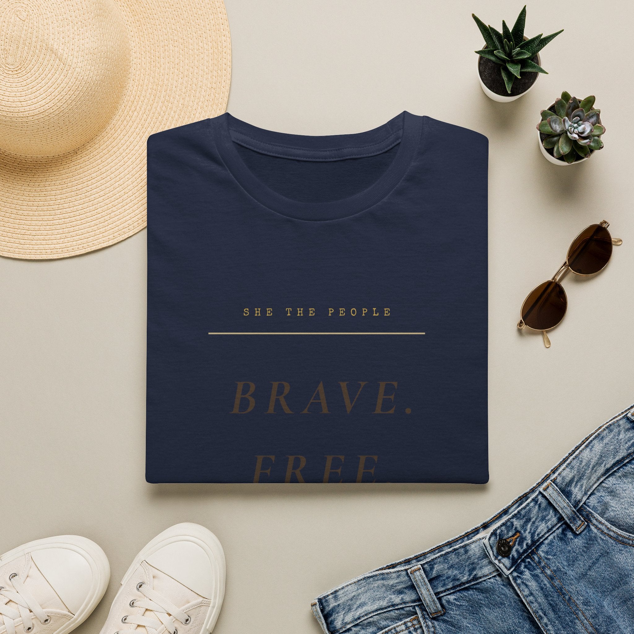 Brave, Free, Beautiful - 250th America Tee