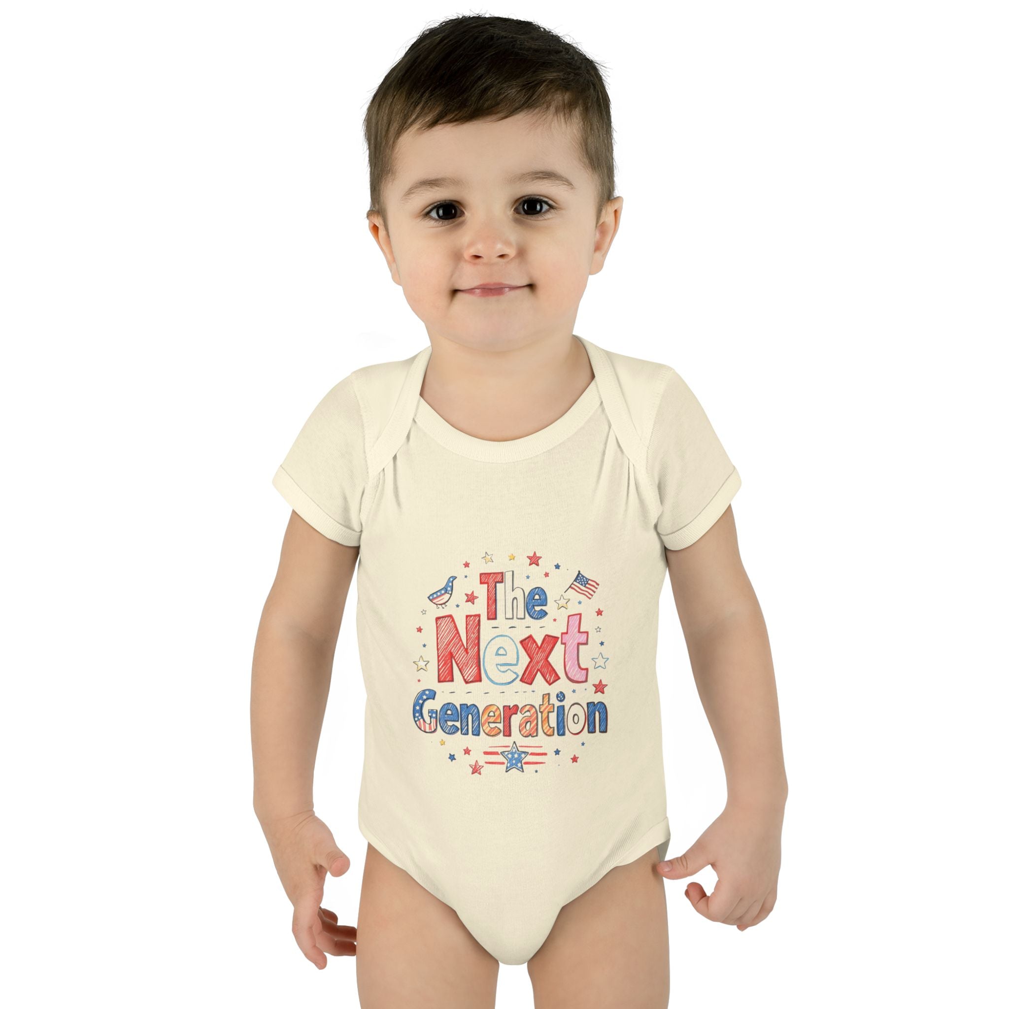 The Next Generation Baby Onesie 🇺🇸 | America 250 Infant Bodysuit | Patriotic Baby Outfit