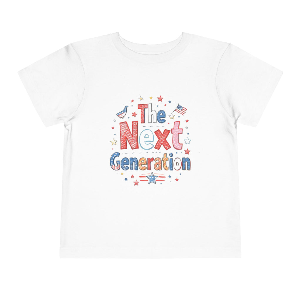 The Next Generation Toddler Tee 🇺🇸 | America 250 Kids Shirt | Patriotic Toddler T-Shirt