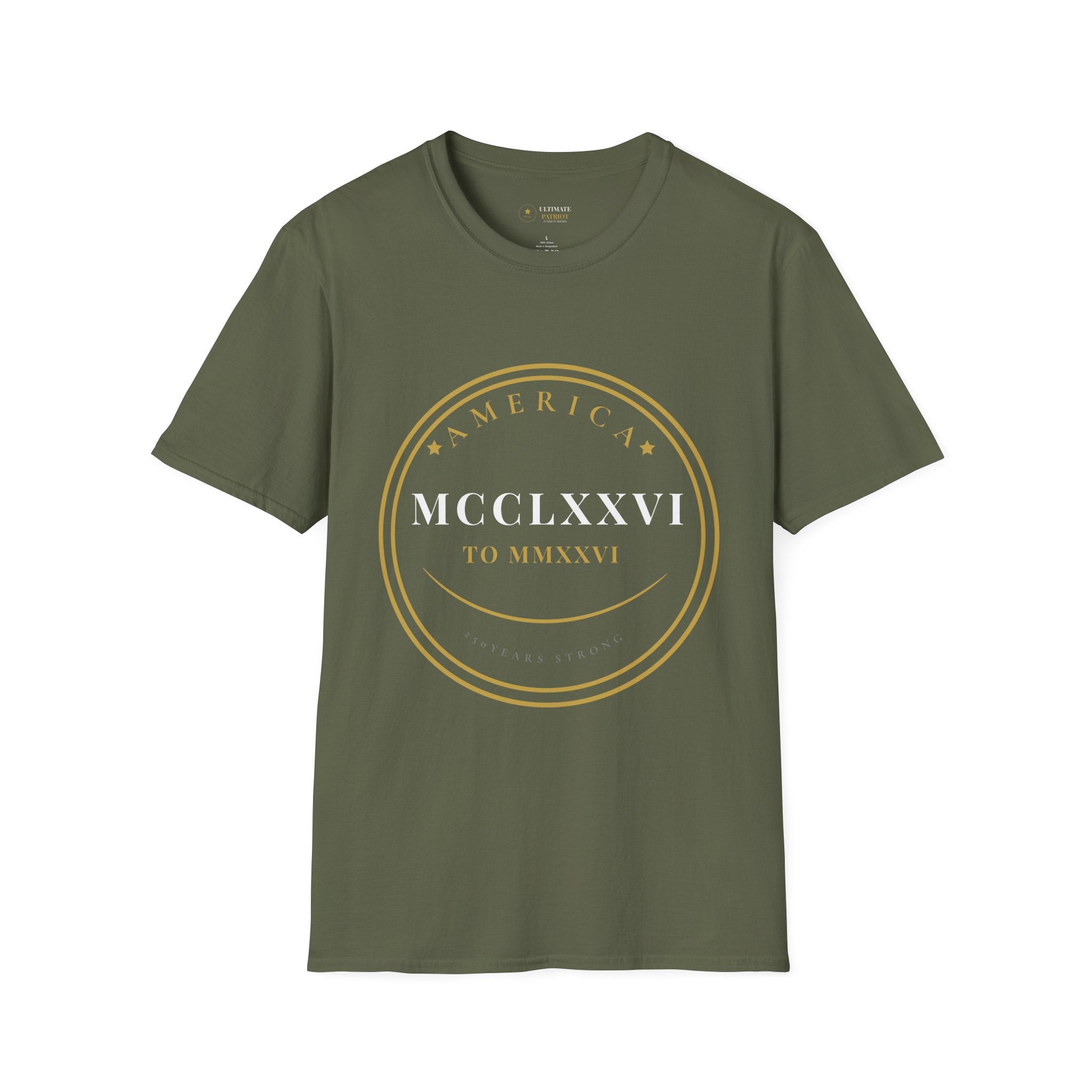 America 250th Anniversary T-Shirt — Roman Seal 1776–2026