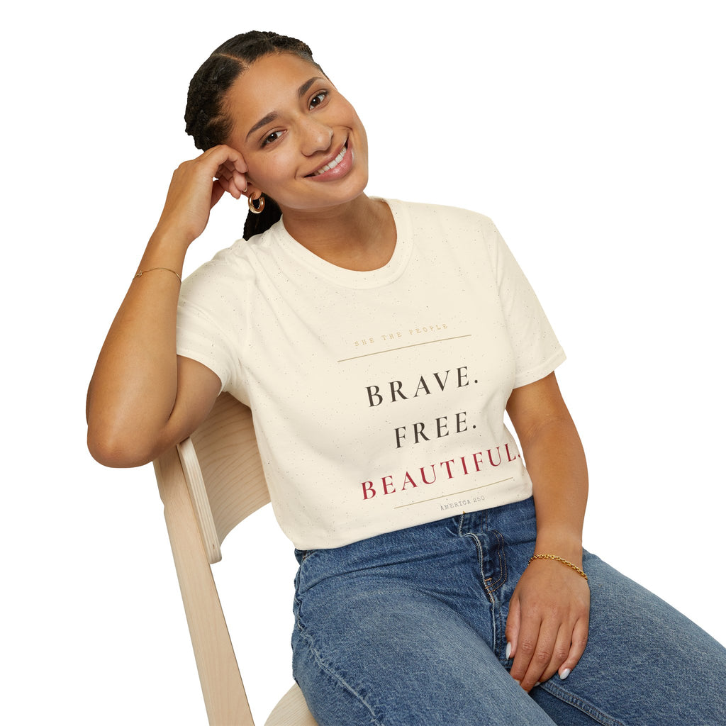 Brave, Free, Beautiful - 250th America Tee