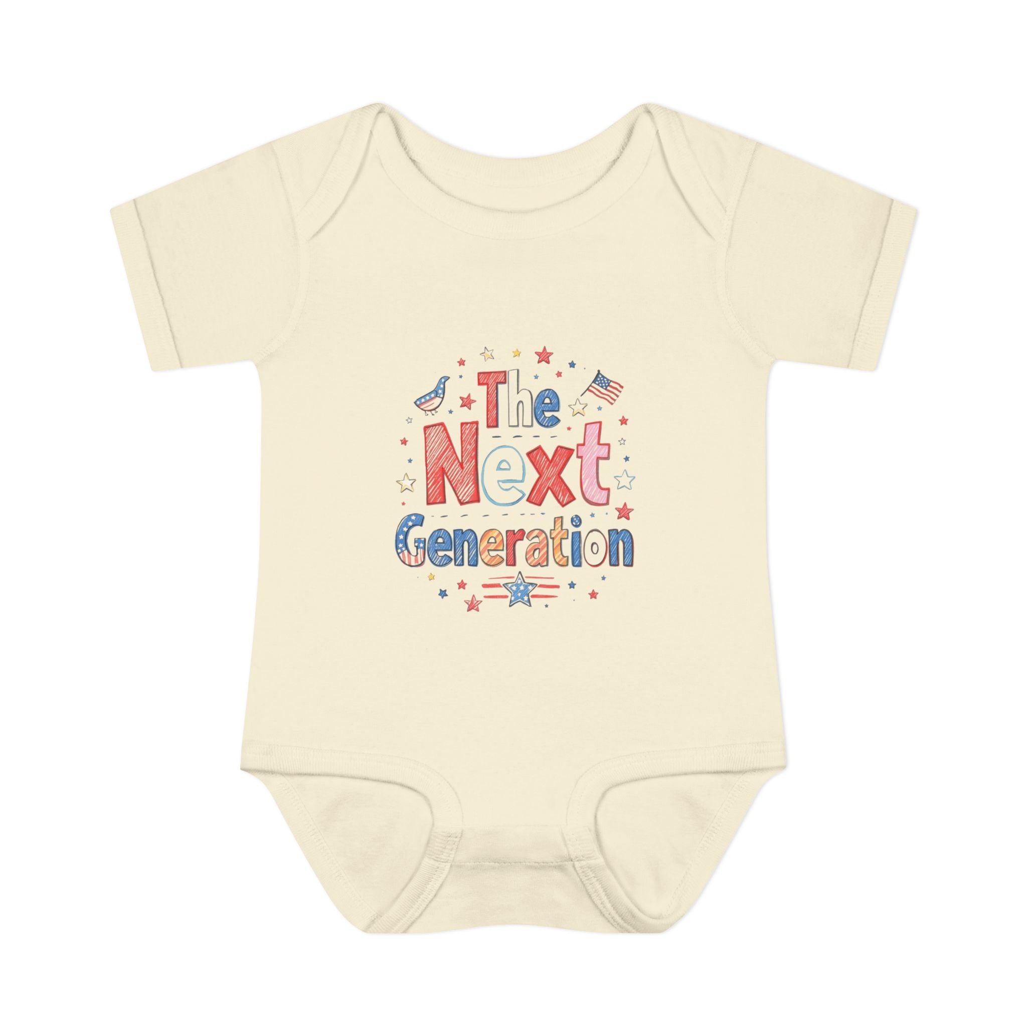 The Next Generation Baby Onesie 🇺🇸 | America 250 Infant Bodysuit | Patriotic Baby Outfit