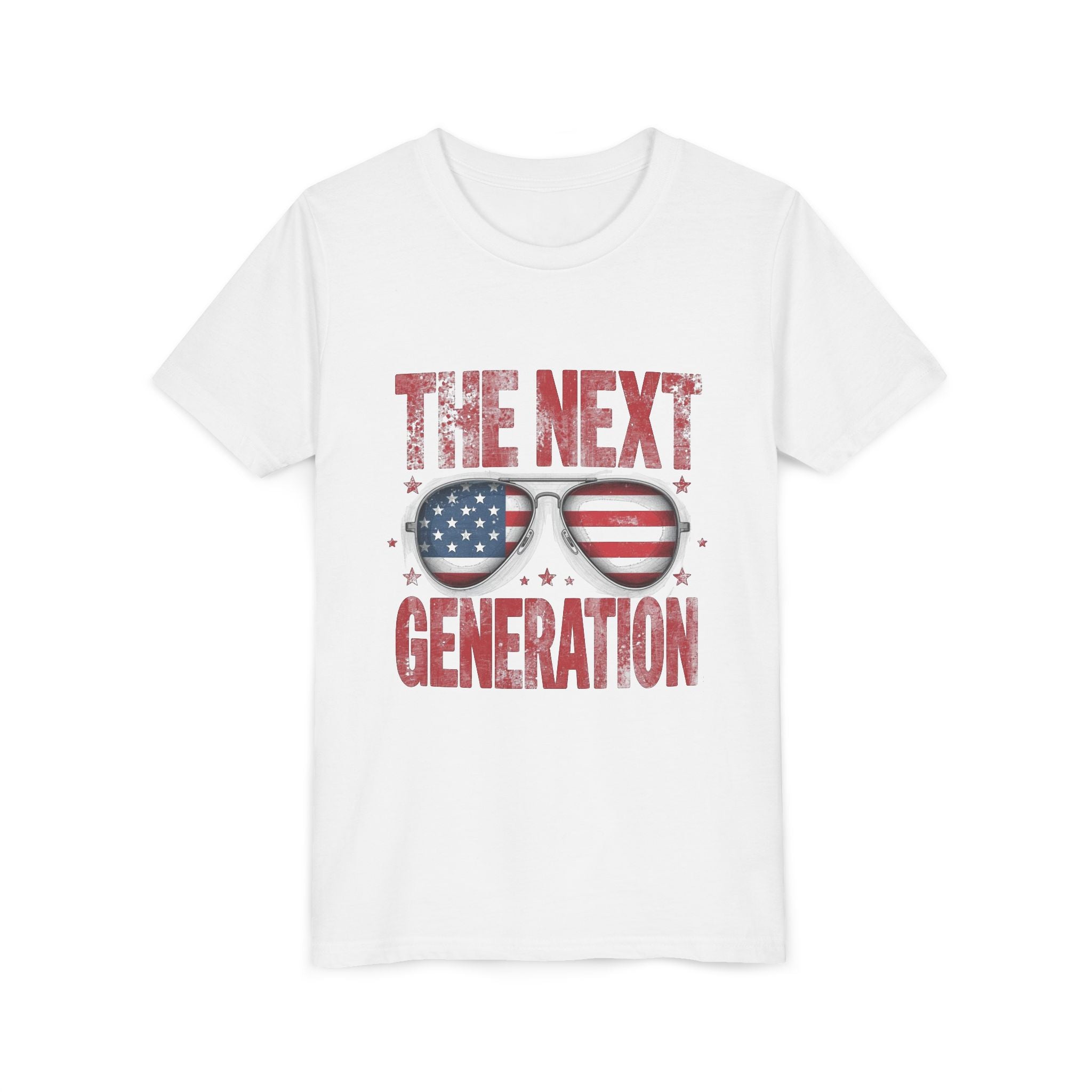 The Next Generation Tee 🕶️🇺🇸 | Youth & Teen Patriotic Shirt | America 250 Streetwear Tee