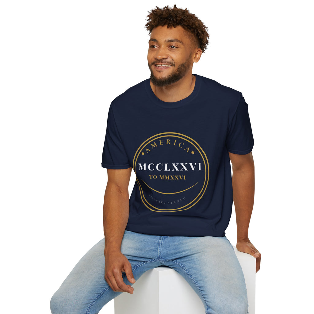America 250th Anniversary T-Shirt — Roman Seal 1776–2026