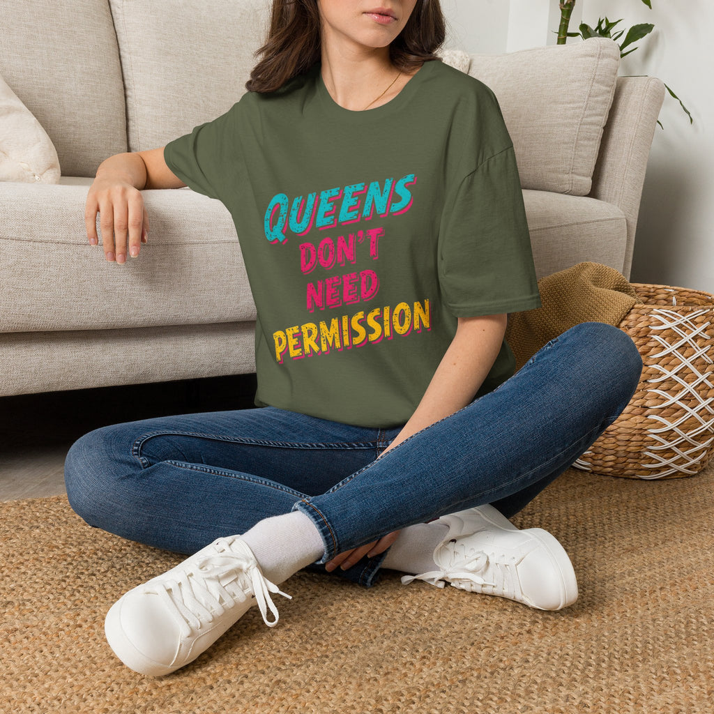 Queens Don't Need Permission - Ultimate Patriot Women's Collection - America's 250th Birthday